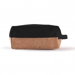 Toiletry Bags - Scenic Cotton Cork Utility Pouch