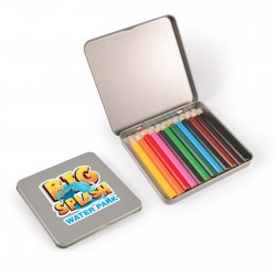 Pencils - Doodle 12 Pencils in Tin