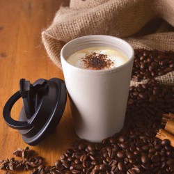 Reusable Coffee Cups - Aroma Eco Cup / Handle Lid 350ml