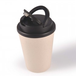 Reusable Coffee Cups - Aroma Eco Cup / Handle Lid 350ml
