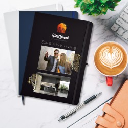 Promotional Journals & Noteboooks - Capella A4 Notebook