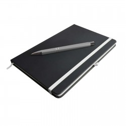 Promotional Journals & Noteboooks - Venture Supreme Notebook A5 / Napier Pen