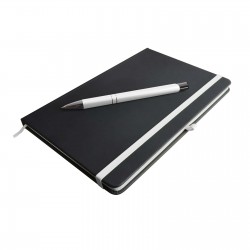 Promotional Journals & Noteboooks - Venture Supreme Notebook A5 / Napier Pen