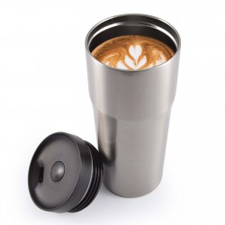 Reusable Coffee Cups - Metal - Manta Vacuum Cup 400ml