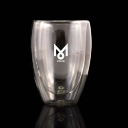 Reusable Coffee Cups - Glass - Sierra Double Wall Glass Cup 350ml
