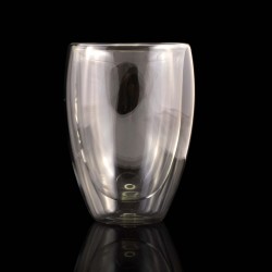 Reusable Coffee Cups - Glass - Sierra Double Wall Glass Cup 350ml