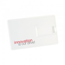 Credit Card Style USB Flash Drives - Slimline Credit Card Flash Drive 8GB - 32GB (USB3.0)