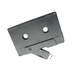 Wired & Bluetooth Headphones - Cassette Flash Drive 4GB - 32GB