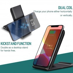 Phone & Tablet Chargers - Bolton Foldable Wireless Charge Stand