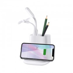 Phone & Tablet Chargers - Kingston Wireless Charging Desk Organsier