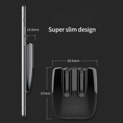 Wired & Bluetooth Headphones - Lawson Magnetic TWS Earbuds