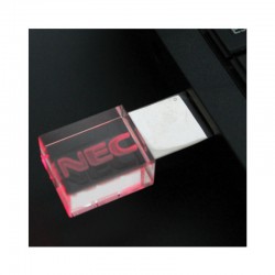Credit Card Style USB Flash Drives - 3D Crystal Flash Drive 8GB - 32GB (USB3.0)