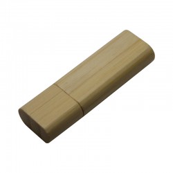 Wood & Bamboo Flash Drives - Eco Round Flash Drive 4GB - 32GB
