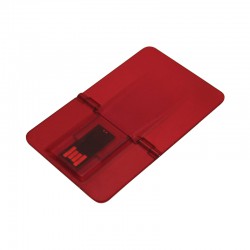 Credit Card Style USB Flash Drives - Credit Card Flip Flash Drive 4GB - 32GB