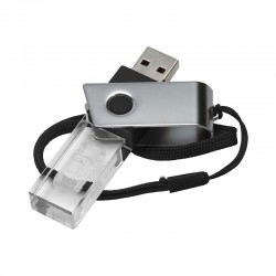 Wired & Bluetooth Headphones - 3D Crystal Swivel Flash Drive 4GB - 32GB