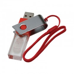Wired & Bluetooth Headphones - 3D Crystal Swivel Flash Drive 4GB - 32GB