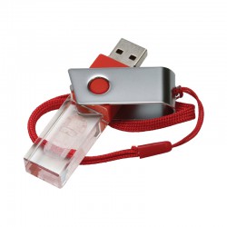 Wired & Bluetooth Headphones - 3D Crystal Swivel Flash Drive 4GB - 32GB