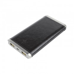 Custom Printed Lanyards - Leather 4000 mAh Powerbank