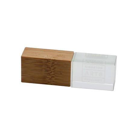 Credit Card Style USB Flash Drives - Eco Crystal Flash Drive 4GB - 32GB