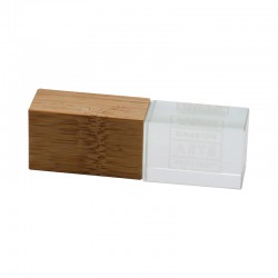 Credit Card Style USB Flash Drives - Eco Crystal Flash Drive 4GB - 32GB