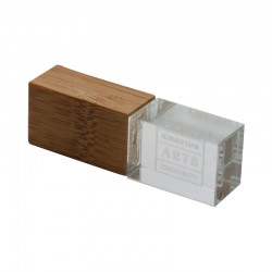 Credit Card Style USB Flash Drives - Eco Crystal Flash Drive 4GB - 32GB