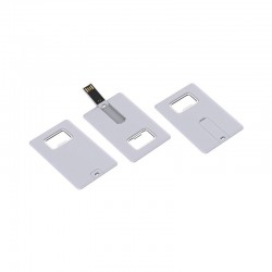 Credit Card Style USB Flash Drives - BottlO Credit Card Flash Drive 4GB - 64GB