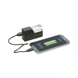 Custom Printed Lanyards - Light Up Crystal Power Bank - 2600 mAh