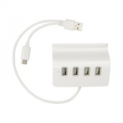 USB Hubs & Cables - Media Hub Stand - USB v2.0 (USB, Type-C)