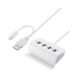 USB Hubs & Cables - Media Hub Stand - USB v2.0 (USB, Type-C)