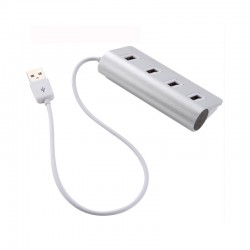 USB Hubs & Cables - Alu Hub - USB v2.0 (Type-C)