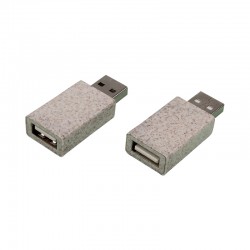 USB Accessories - USB Data Blocker Eco - Wheat Straw
