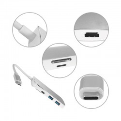 USB Hubs & Cables - Rye 5n1 Type-C Combo Hub