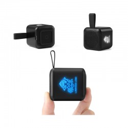 Wired & Bluetooth Headphones - Mini Cube Bluetooth Speaker