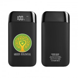 Custom Printed Lanyards - Preston Light Up Power Bank