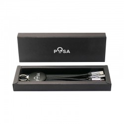 USB Hubs & Cables - Atesso 3n1 Light Up Charge Cable - Round
