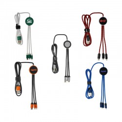 USB Hubs & Cables - Trent 3n1 Light Up Cable - 70 cm