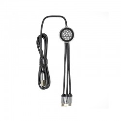USB Hubs & Cables - Trent 3n1 Light Up Cable - 70 cm