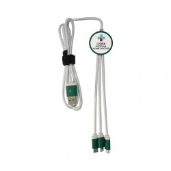 USB Hubs & Cables - Trent 3n1 Light Up Cable - 70 cm