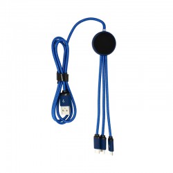 USB Hubs & Cables - Trent 3n1 Light Up Cable - 70 cm