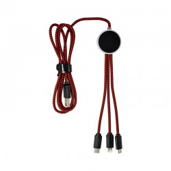 USB Hubs & Cables - Trent 3n1 Light Up Cable - 70 cm