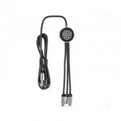 USB Hubs & Cables - Trent 3n1 Light Up Cable - 70 cm