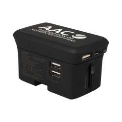Travel Accessories - Lazio Travel Adaptor & Power Bank - 4000 mAh