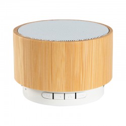 Wired & Bluetooth Headphones - Muir Bamboo Bluetooth Speaker