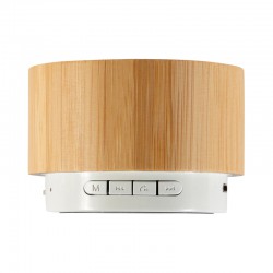 Wired & Bluetooth Headphones - Muir Bamboo Bluetooth Speaker