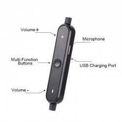 Wired & Bluetooth Headphones - Benton Bluetooth Earphone