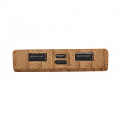 Custom Printed Lanyards - Kendal Bamboo Power Bank - 5000 mAh