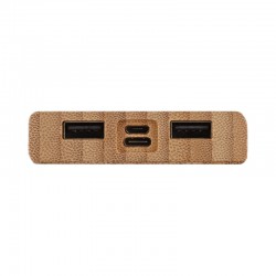 Custom Printed Lanyards - Mills Bamboo Power Bank - 10000 mAh