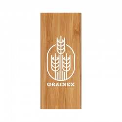 Custom Printed Lanyards - Luton Bamboo Power Bank - 10000 mAh