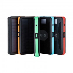 Custom Printed Lanyards - Europa Solar Wireless Power Bank 8000 mAh