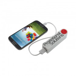 Custom Printed Lanyards - Custom Power Bank - 2200 mAh